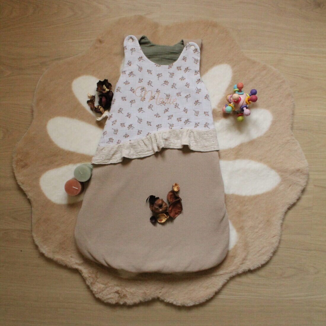 Gigoteuse personnalisée bébé CyRani Couture