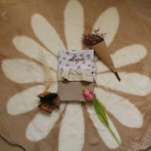 protège carnet de santé personnalisé prénom brodé