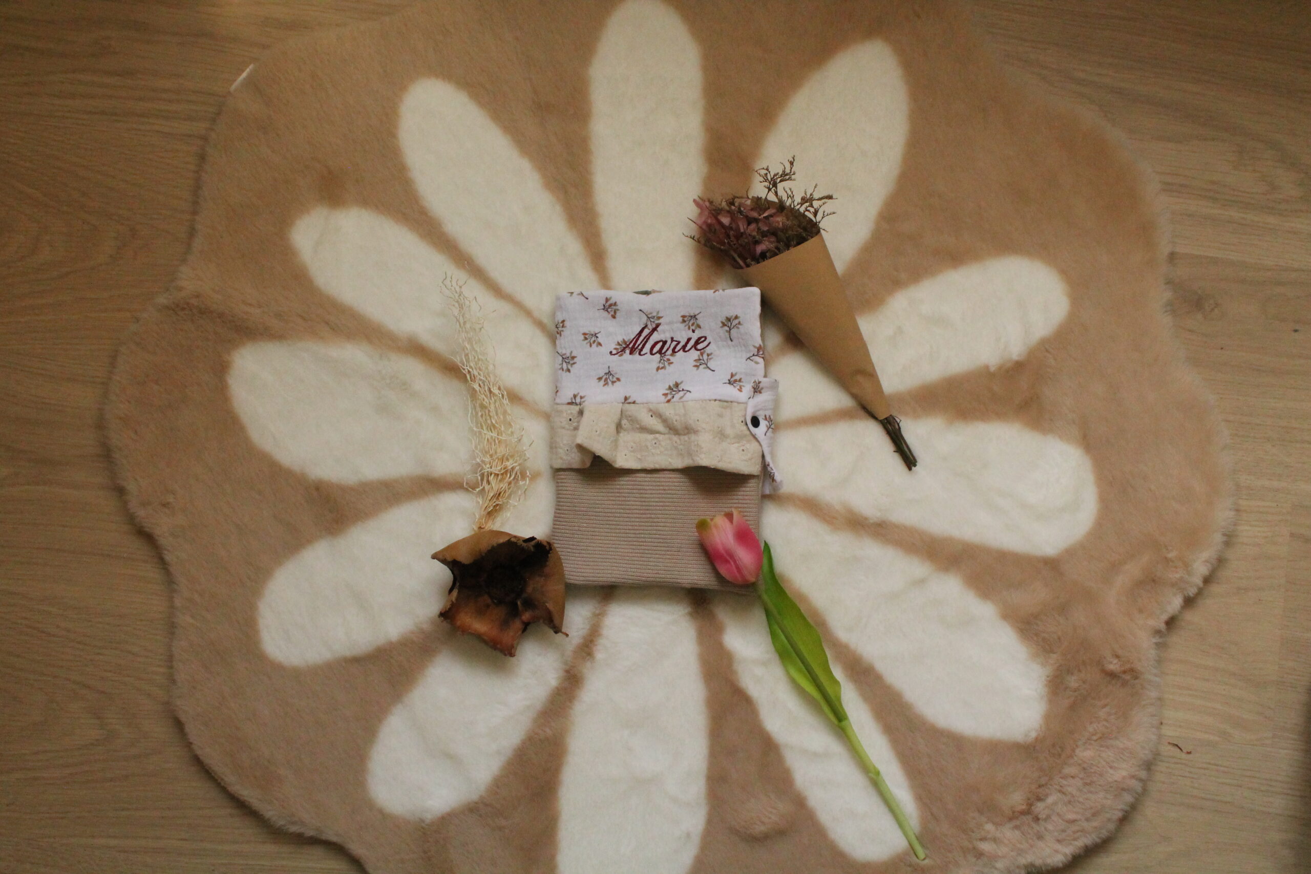 protège carnet de santé personnalisé prénom brodé